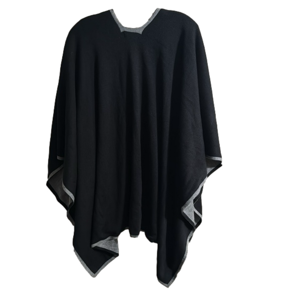 CHARTER CLUB REVERSIBLE PONCHO - Picture 5 of 7